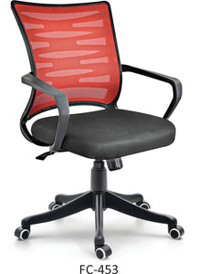 FC453- Zigzag Medium Back Mesh Chair
