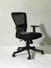 Load image into Gallery viewer, FC410- Jazz Medium Back Mesh Chair with adjustable armrest
