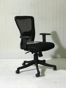 FC410- Jazz Medium Back Mesh Chair with adjustable armrest