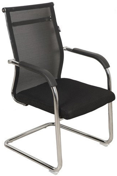 FC605 Visitor Chair in Black