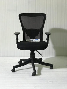 FC410- Jazz Medium Back Mesh Chair with adjustable armrest